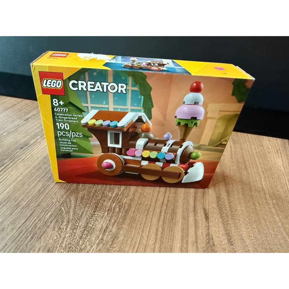 LEGO Creator Gingerbread Train Ornament 40777 Celebration Series 190 pcs NEW